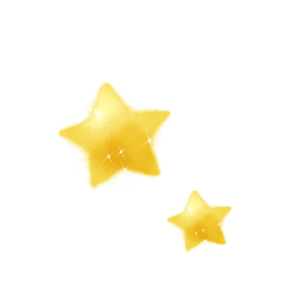 Pattern Star Yellow Transparent PNG Image