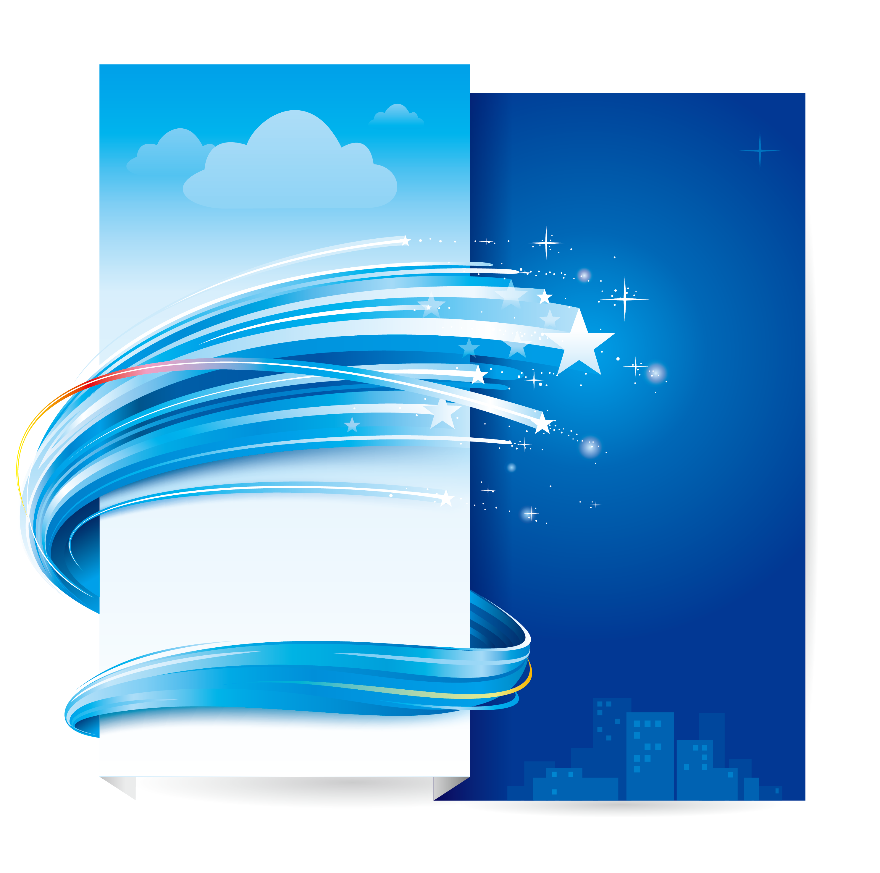 Blue Water Royalty Sky Drawing Transparent PNG Image