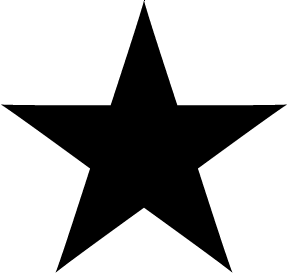 Star Tattoos Transparent PNG Image