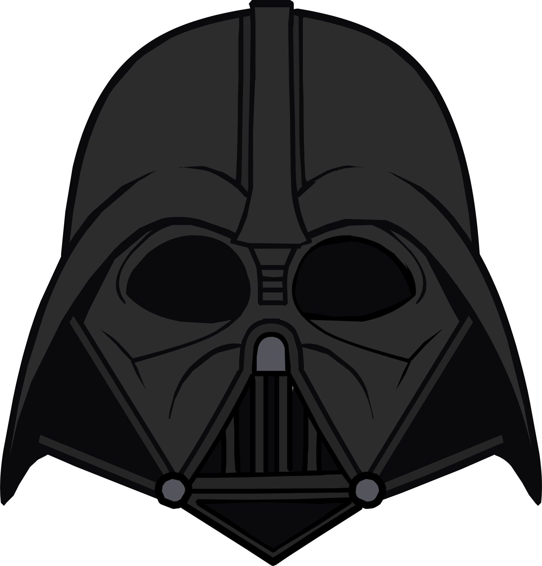 Vader Darth Helmet Transparent PNG Image