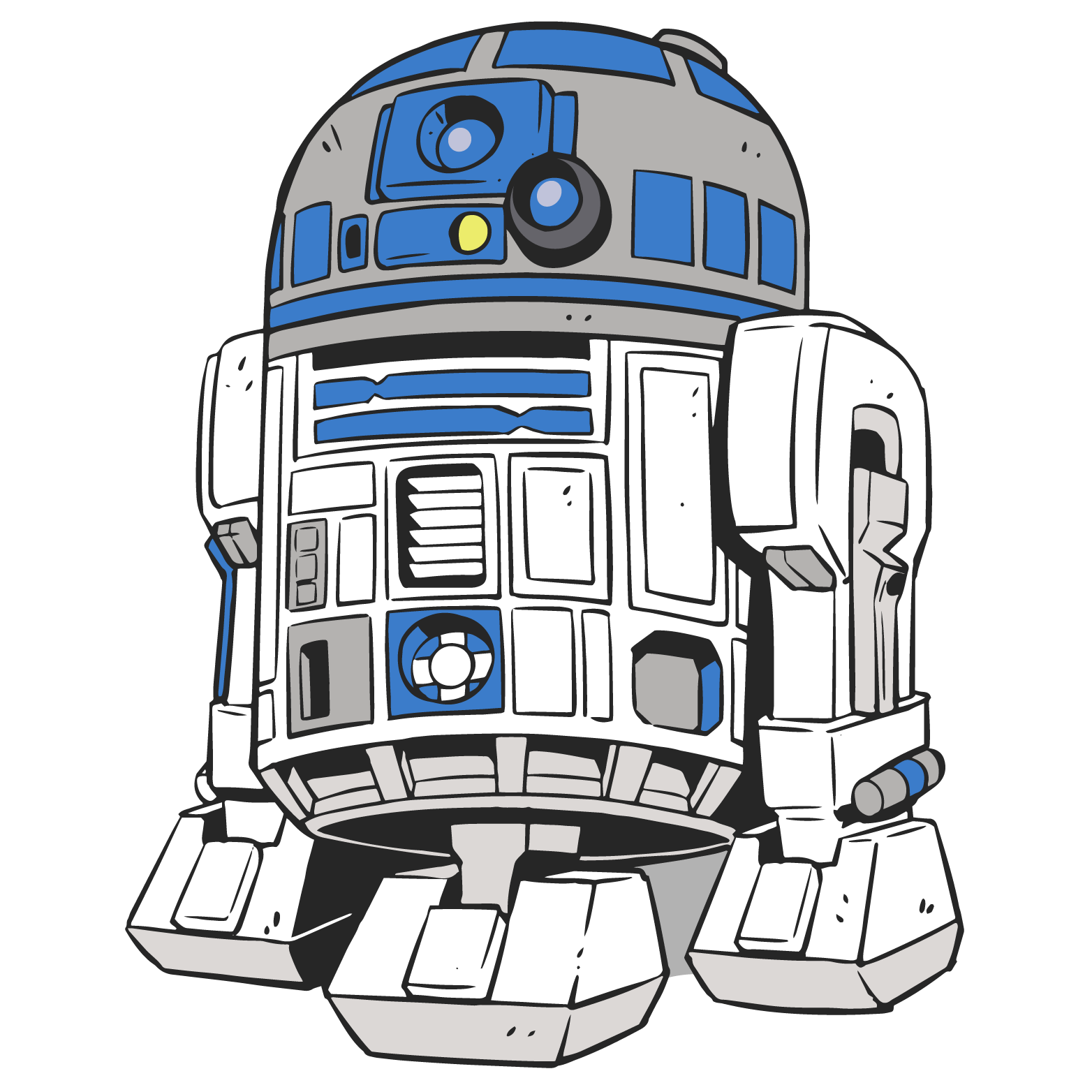 R2-D2 Transparent PNG Image