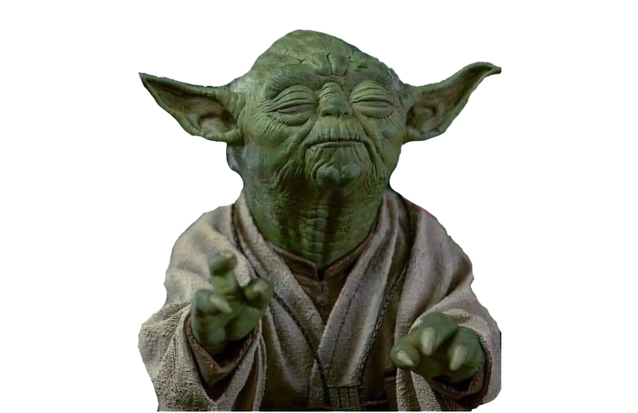 Master Star Wars Yoda Transparent PNG Image