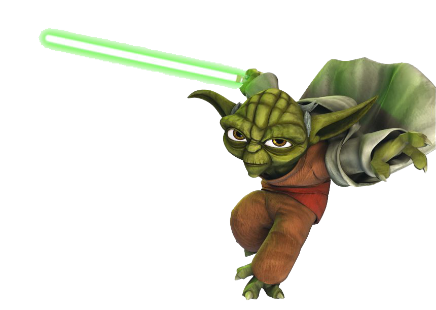 Master Star Wars Yoda Transparent PNG Image