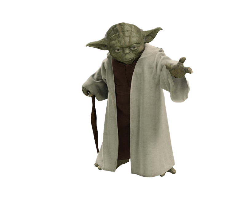 Master Star Wars Yoda Transparent PNG Image