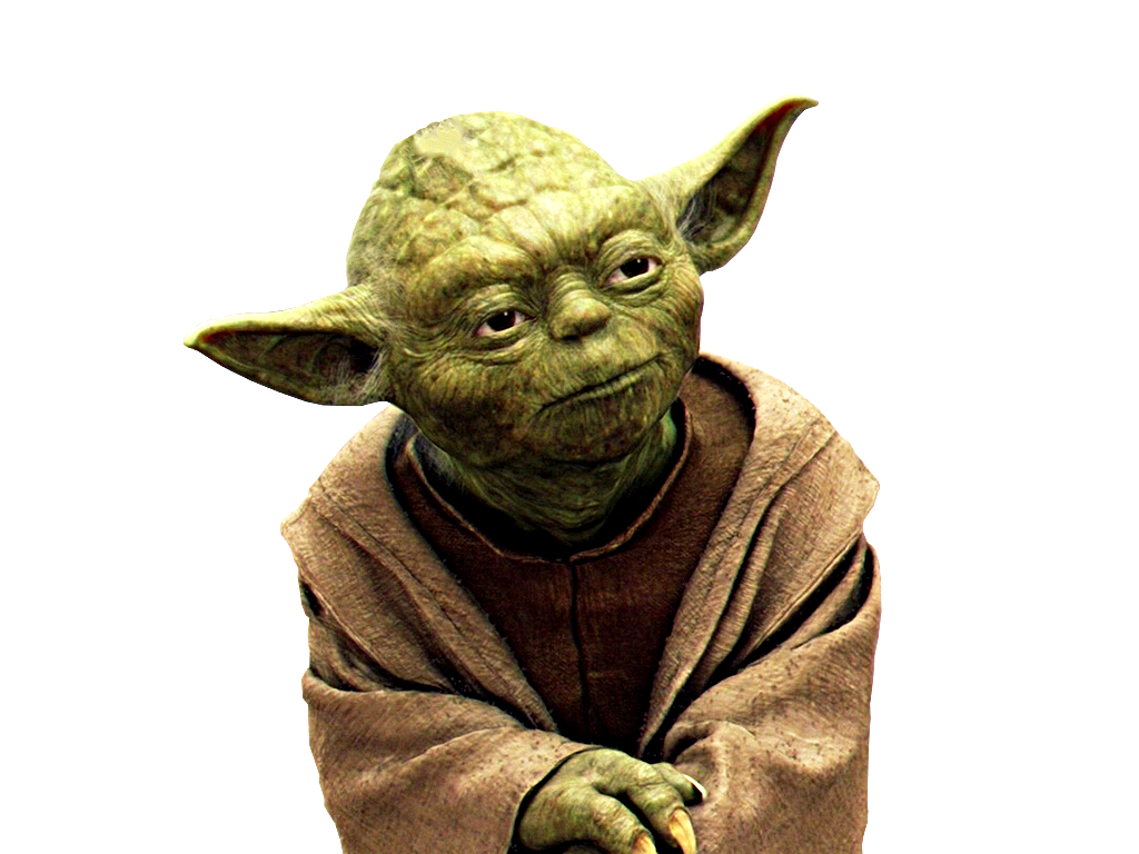 Master Star Wars Yoda Transparent PNG Image