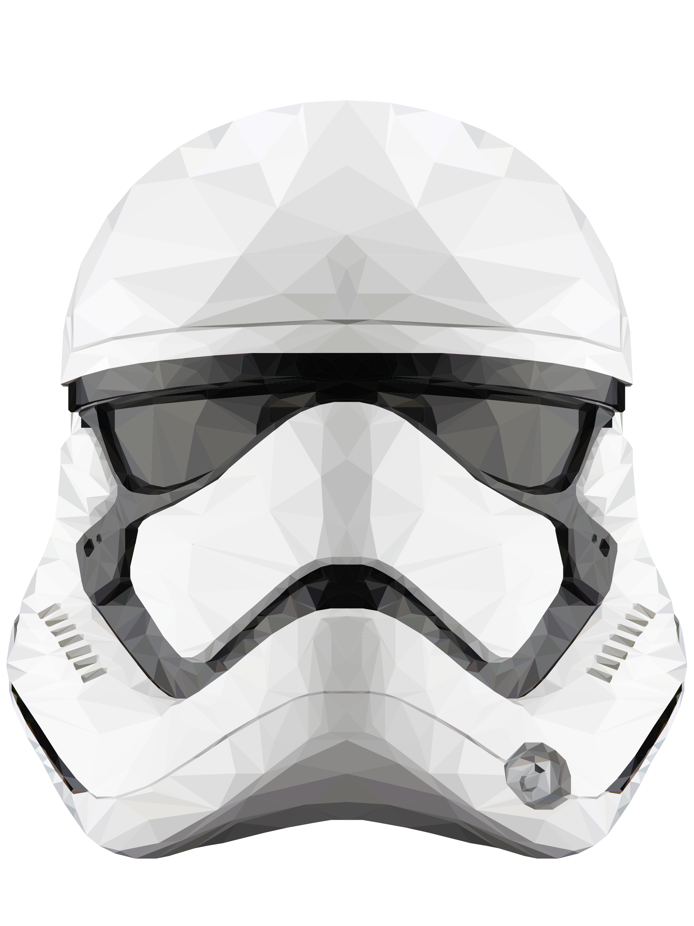 Stormtrooper Mask Transparent PNG Image