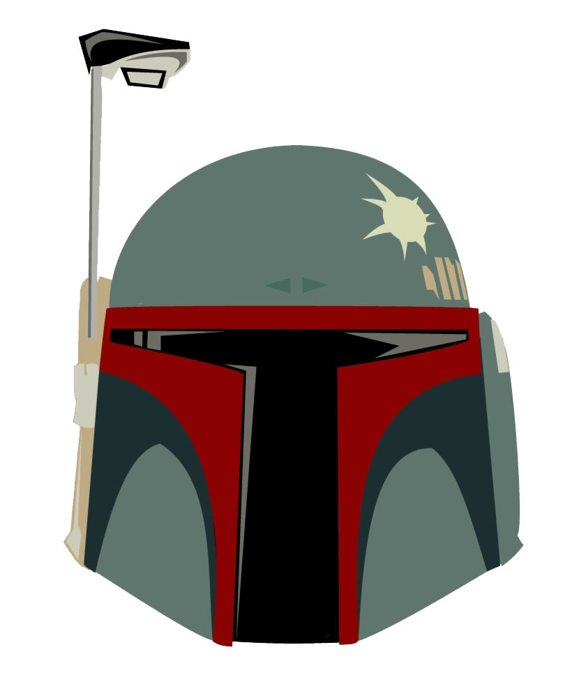 Helmet Fett Boba Transparent PNG Image