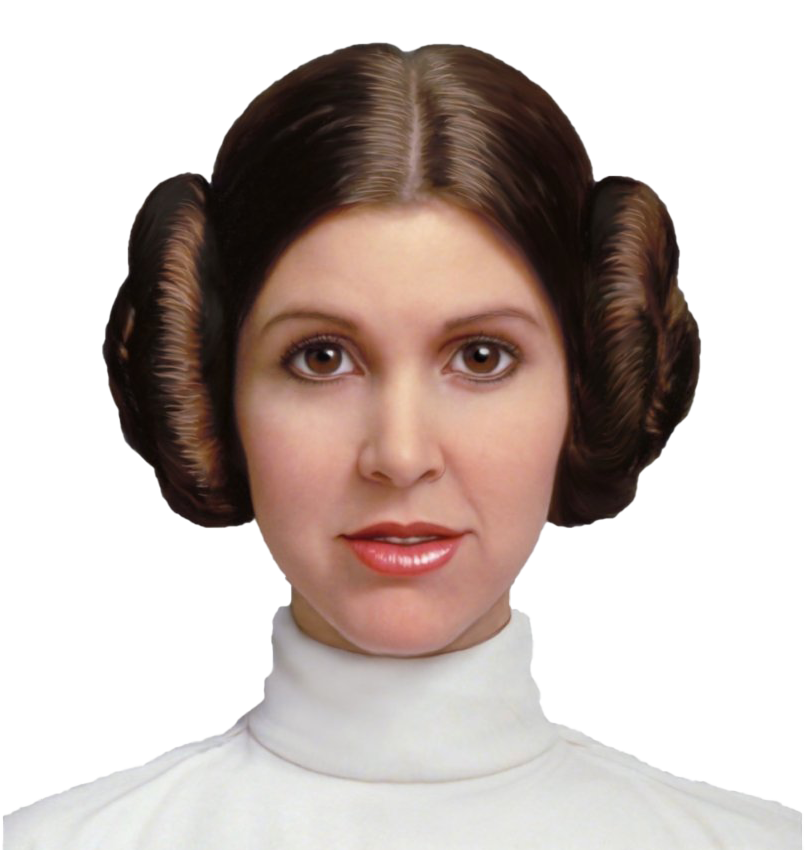 Leia Star Wars Princess Transparent PNG Image