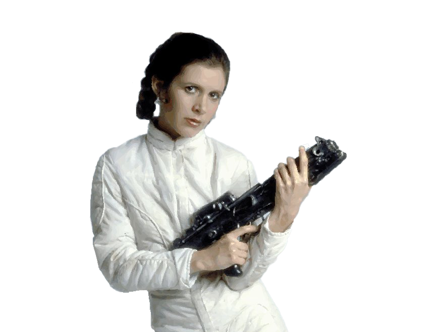 Leia Princess Transparent PNG Image