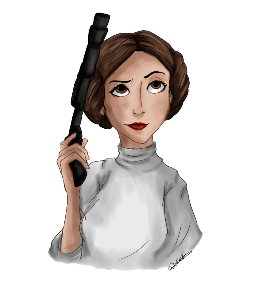Leia Princess Transparent PNG Image