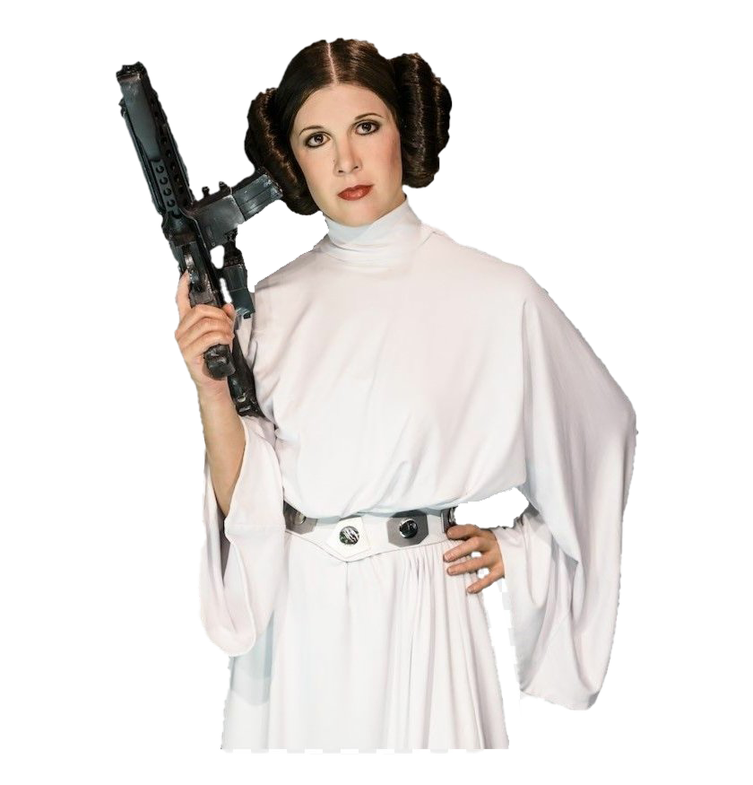 Leia Star Wars Princess Transparent PNG Image