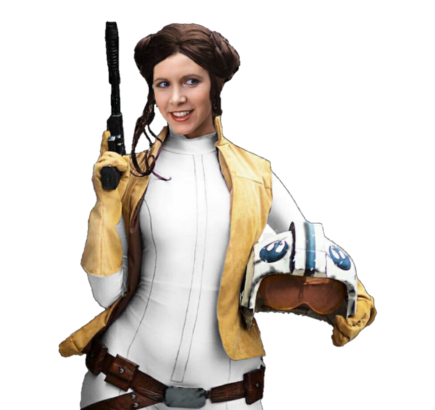Leia Star Wars Princess Transparent PNG Image
