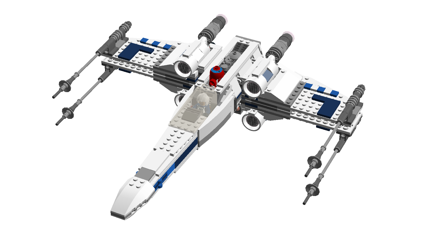 Starfighter X-Wing Transparent PNG Image