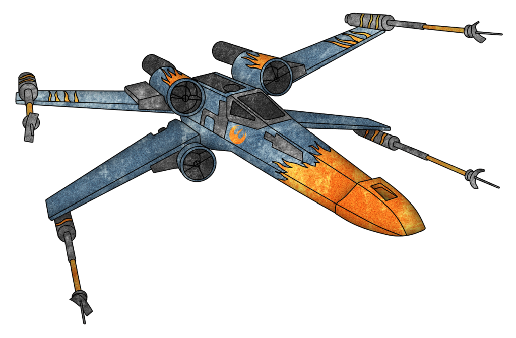 Starfighter Awakens Force X-Wing Transparent PNG Image