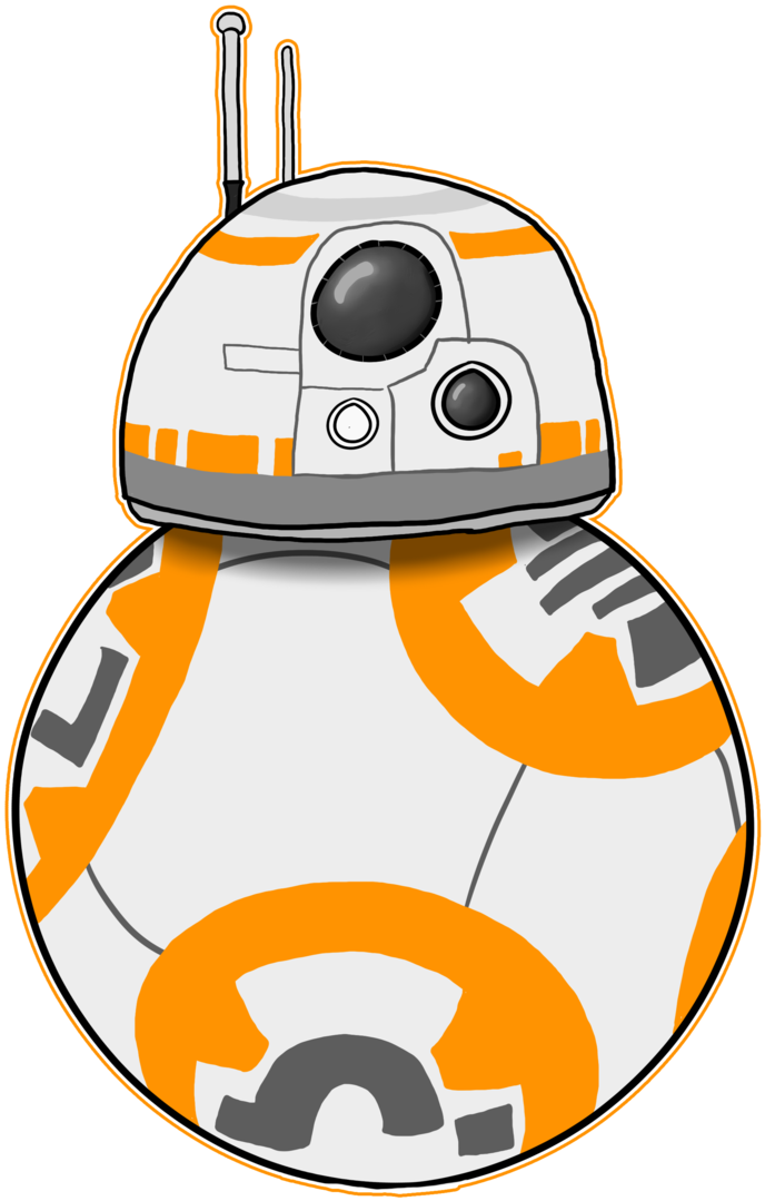 Star Wars Bb8 Transparent PNG Image