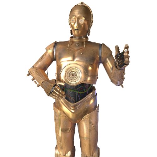 C3Po Star Wars Transparent PNG Image