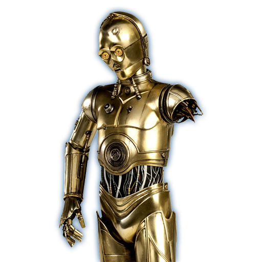 C3Po Star Wars Transparent PNG Image