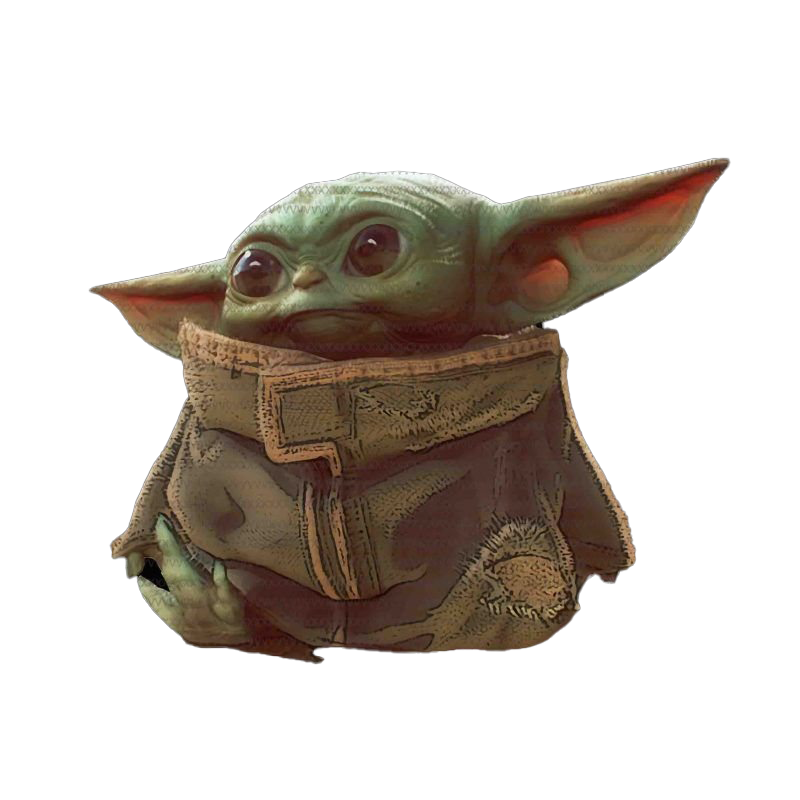 Baby Yoda Transparent PNG Image