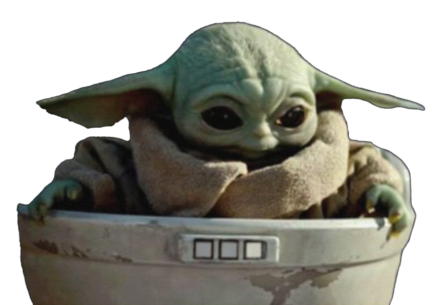 Baby Yoda Transparent PNG Image