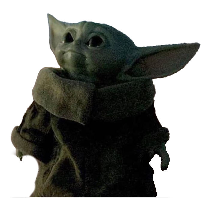 Baby Yoda Transparent PNG Image