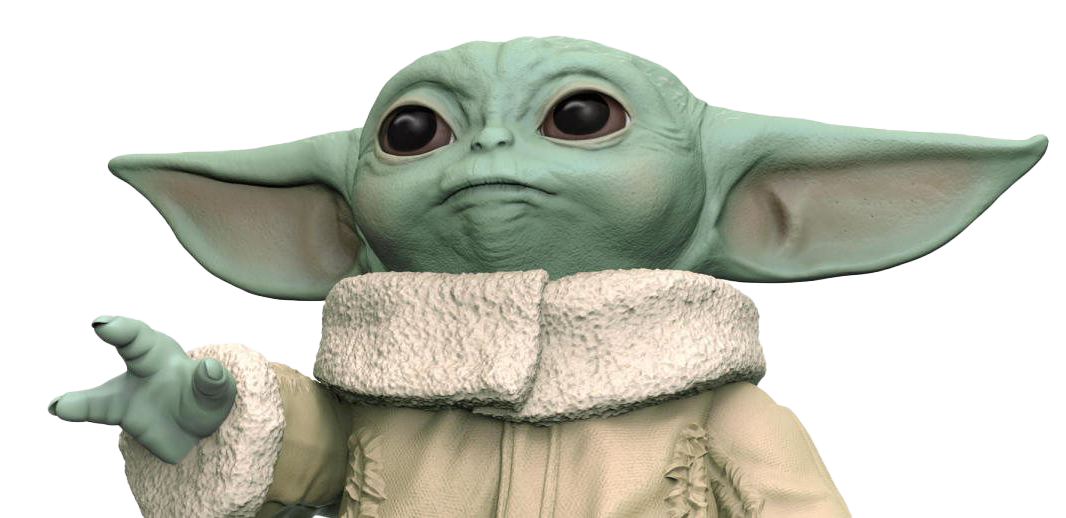 Baby Yoda Transparent PNG Image