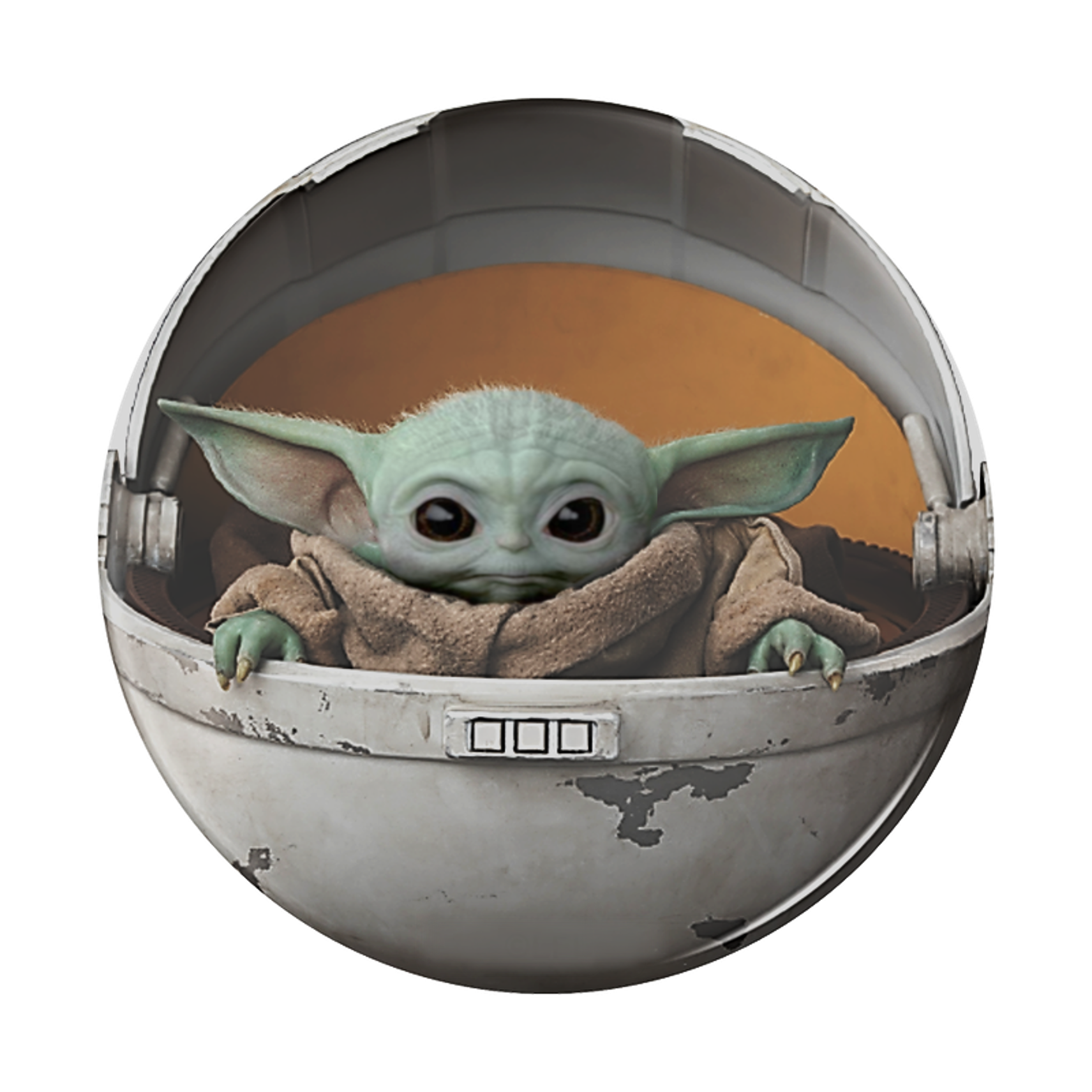 Baby Yoda Transparent PNG Image