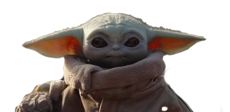 Baby Yoda Transparent PNG Image