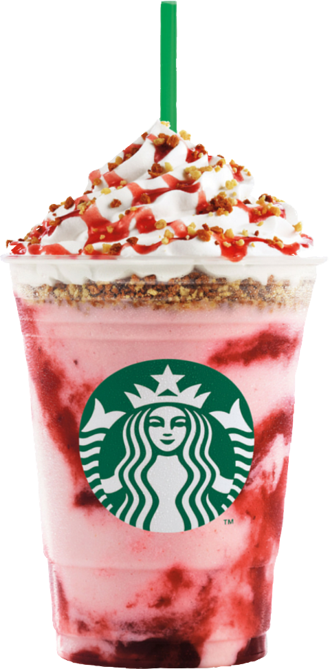 Cheesecake Frappuccino Milkshake Starbucks Cream Frame Transparent PNG Image