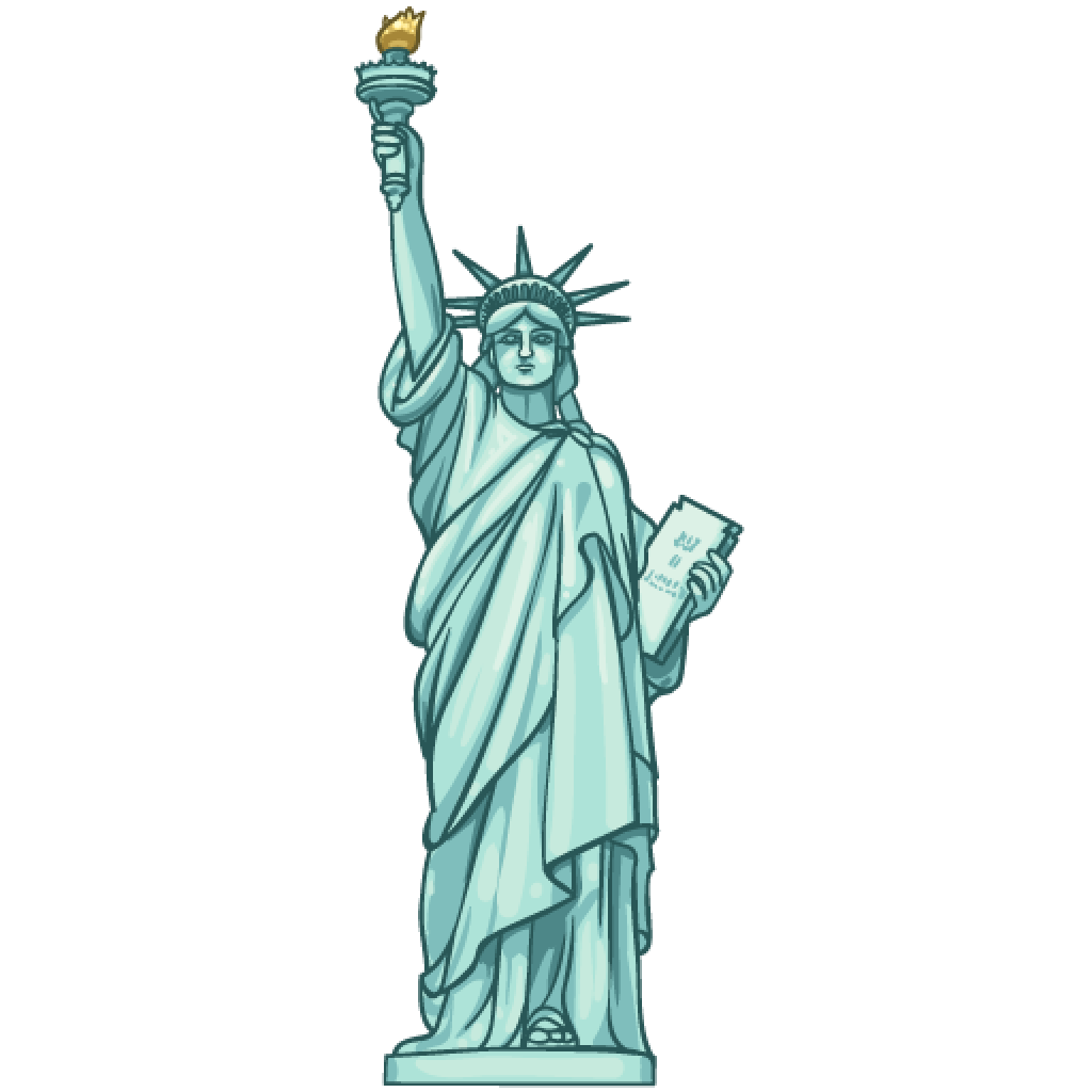 Statue Of Liberty Transparent PNG Image