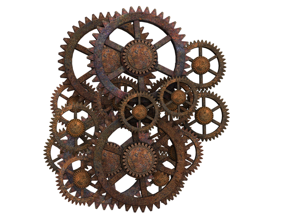 Steampunk Gear Transparent PNG Image