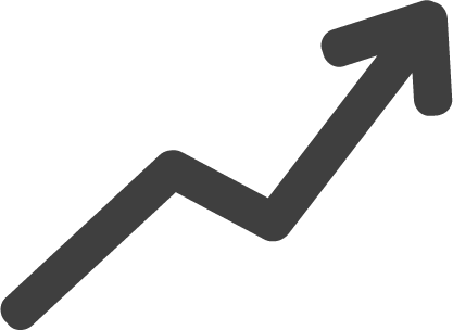 Stock Market Graph Up Transparent PNG Image
