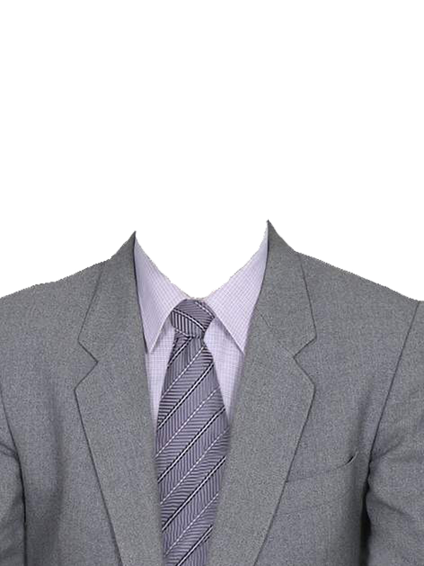 And Gray Clothing Tie Suit Transparent PNG Image