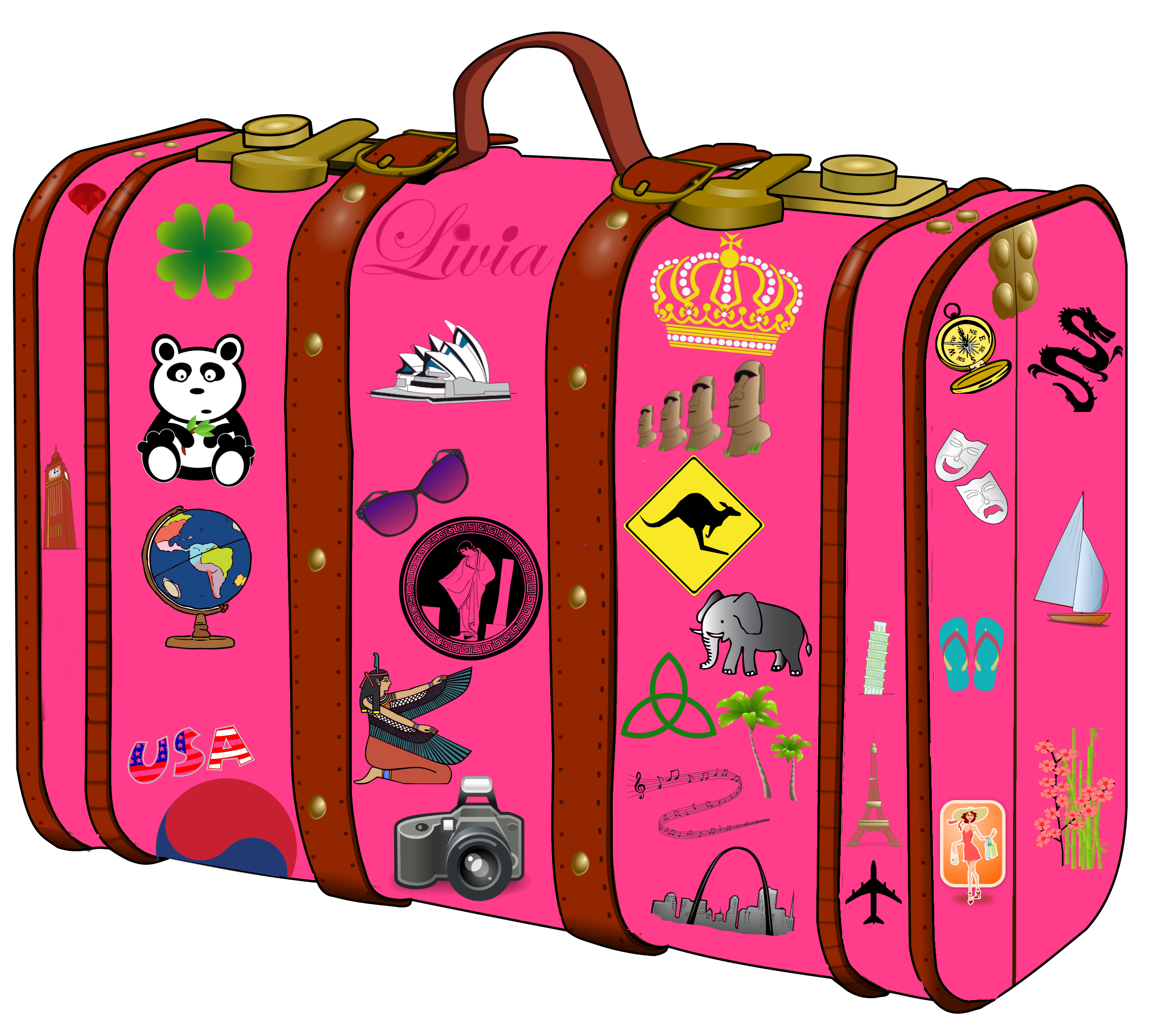 Suitcase Transparent PNG Image