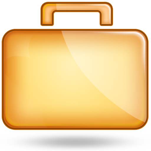 Suitcase File Transparent PNG Image