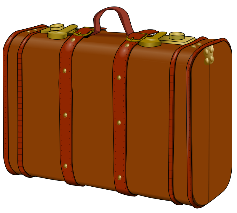 Suitcase Clip Art Transparent PNG Image