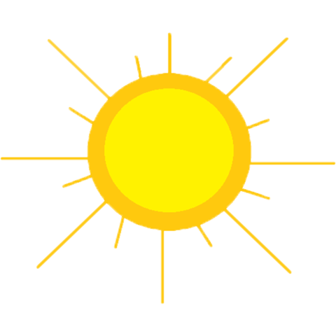 Sun Background Transparent PNG Image
