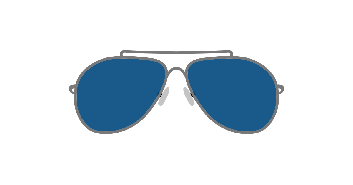 Vector Sunglass Transparent PNG Image