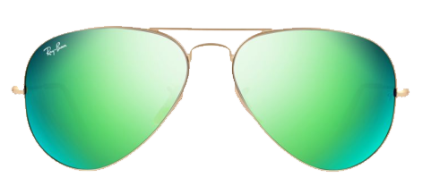 Aviator Sunglass Transparent PNG Image