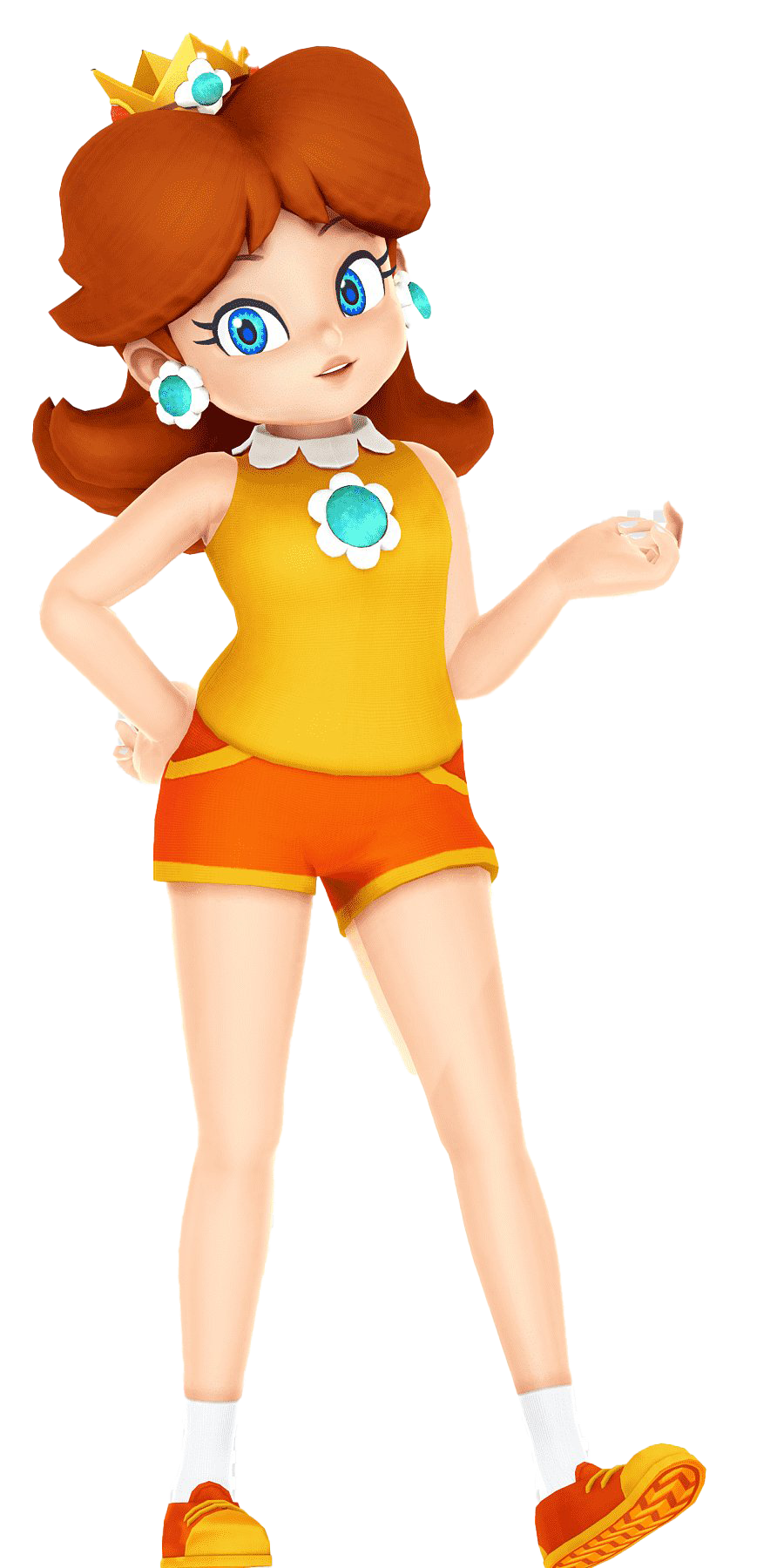Princess Daisy Transparent PNG Image