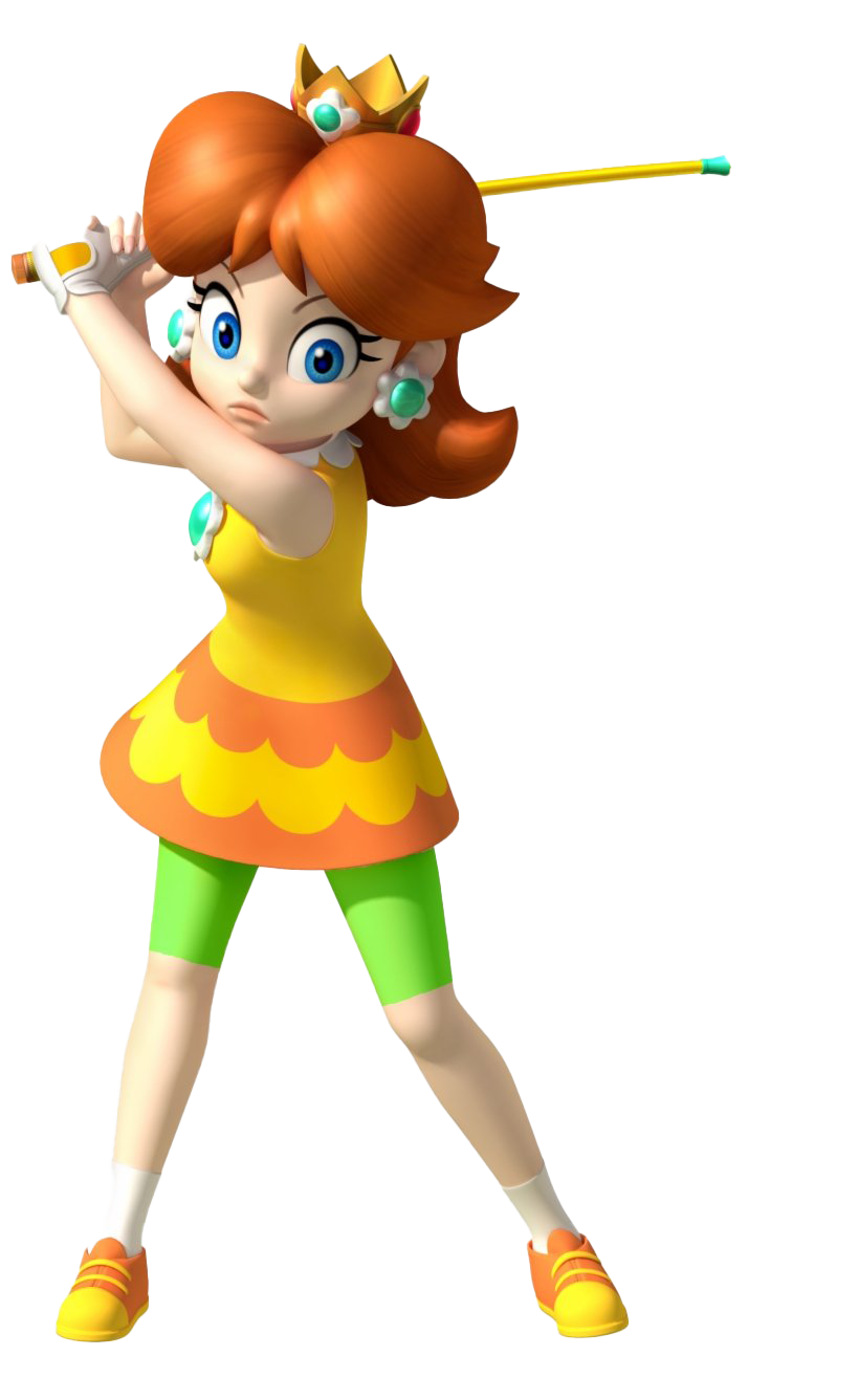 Princess Daisy Transparent PNG Image