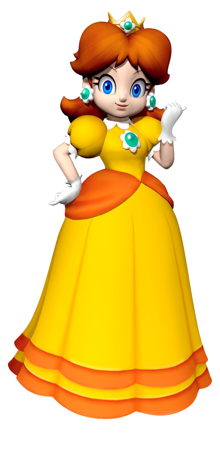 Princess Daisy Transparent PNG Image