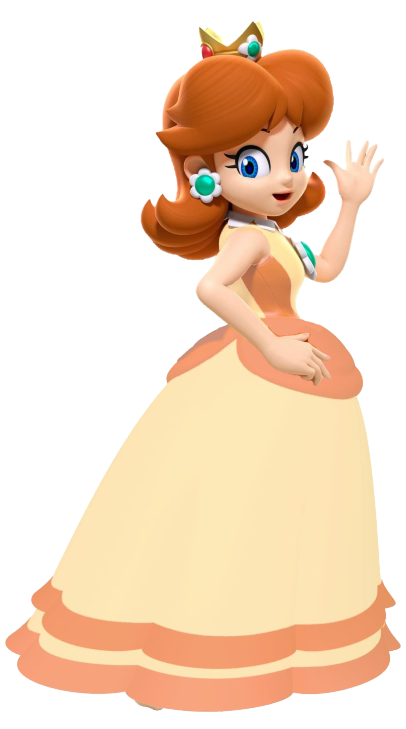 Princess Daisy Transparent PNG Image