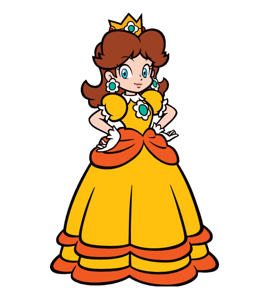 Princess Daisy Transparent PNG Image