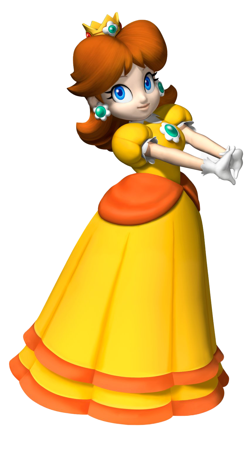 Princess Daisy Transparent PNG Image