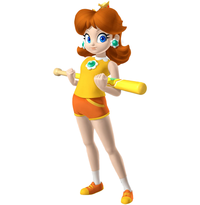 Princess Daisy Transparent PNG Image