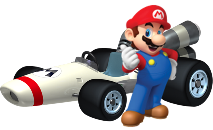 Super Mario Kart Transparent PNG Image