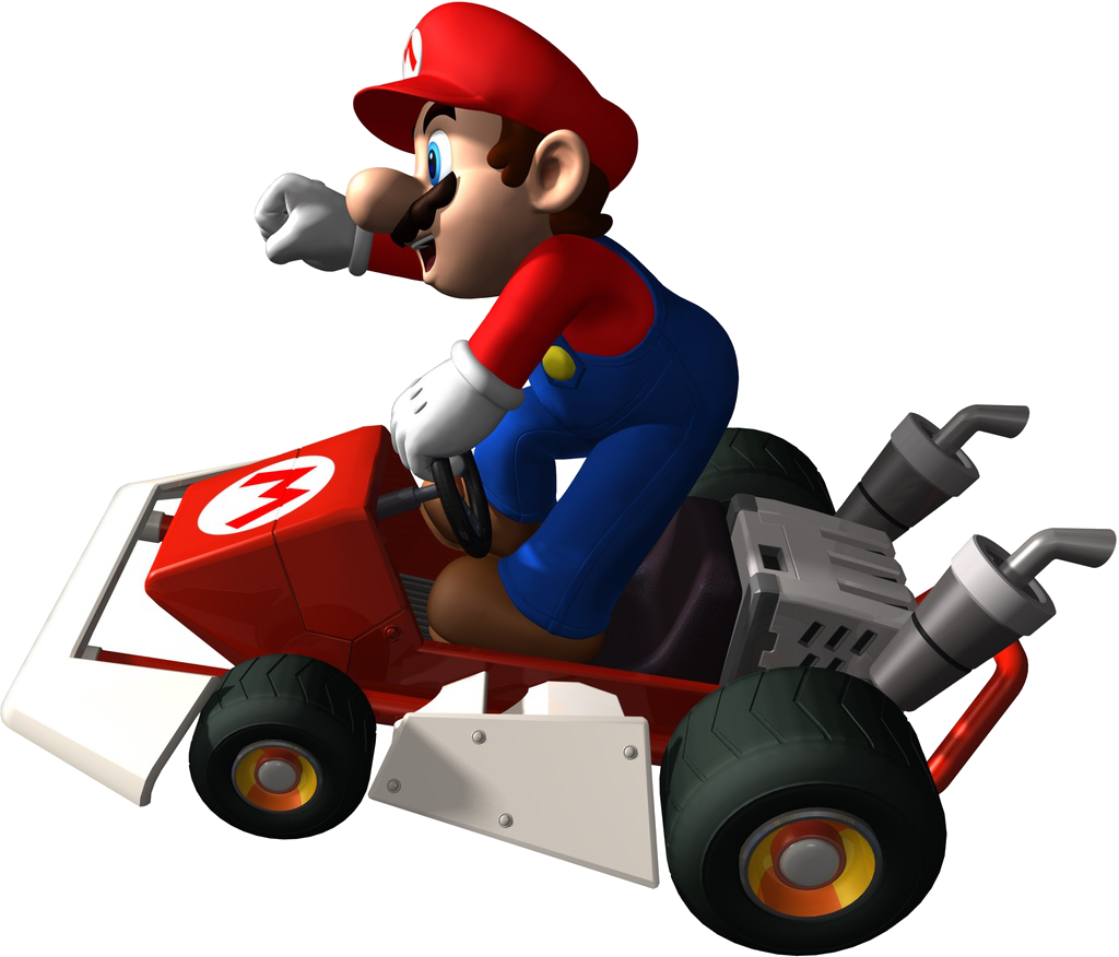 Super Mario Kart Transparent PNG Image