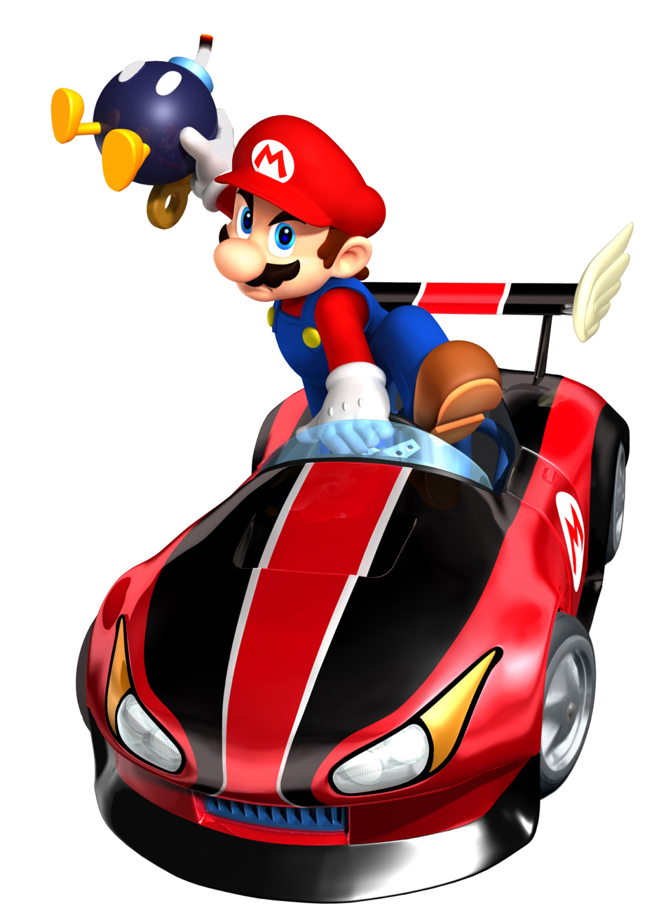 Super Mario Kart Transparent PNG Image