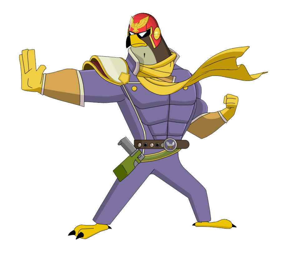 Falcon Captain Transparent PNG Image