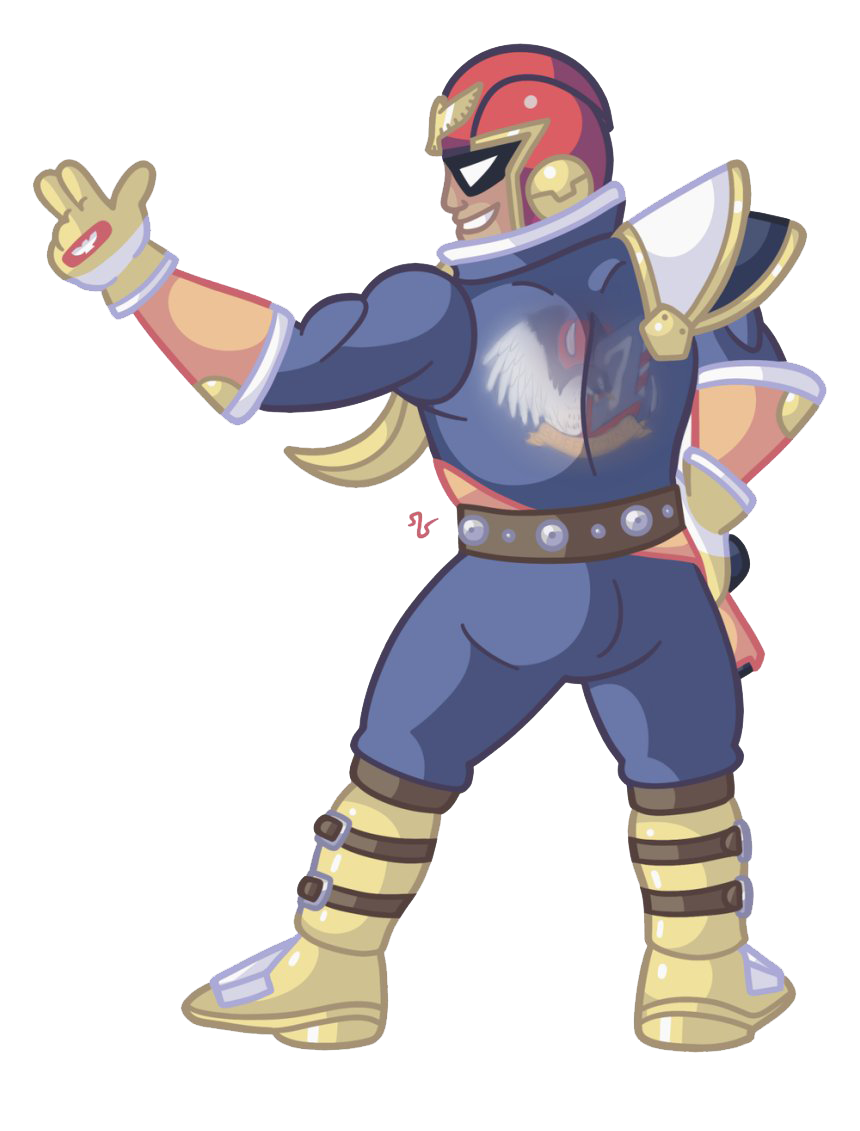 Falcon Captain Transparent PNG Image